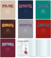 KOMPLET ZESZYTÓW SZKOLNYCH PRZEDMIOTOWYCH ZE ŚCIĄGĄ A5 60K