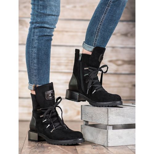 Sznurowane Botki r.40 na Arena.pl