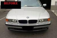 1995-2001 BMW E38 7 SERIES - LIstwy chrom grill chromowan
