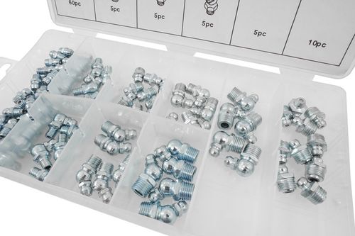 KALAMITKI SMAROWNICZKI METRYCZNE ZESTAW DO SMAROWNICY 110 ELEMENTÓW na Arena.pl