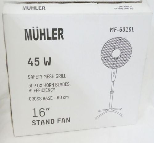 WENTYLATOR STOJĄCY FIRST 45W 40cm niebieski na Arena.pl