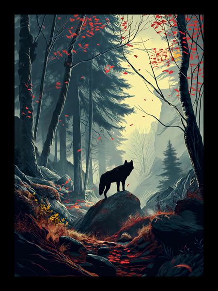 Plakat 13x18cm Leśne Echa zdjęcie 2