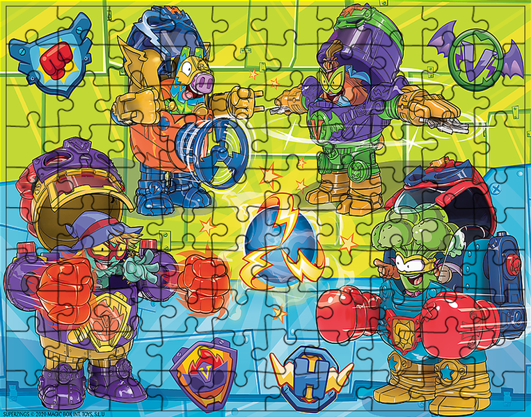 Puzzle Super Zings zdjęcie 1