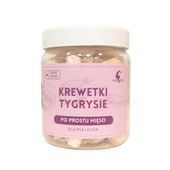 Liofilizowane krewetki tygrysie dla psa i kota | witamina B3 i B12 50g