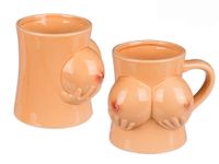 kubek ceramiczny z piersiami grajmy razem