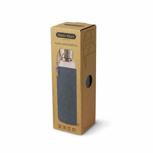 BB - Butelka szklana na wodę 600ml, łupkowa na Arena.pl