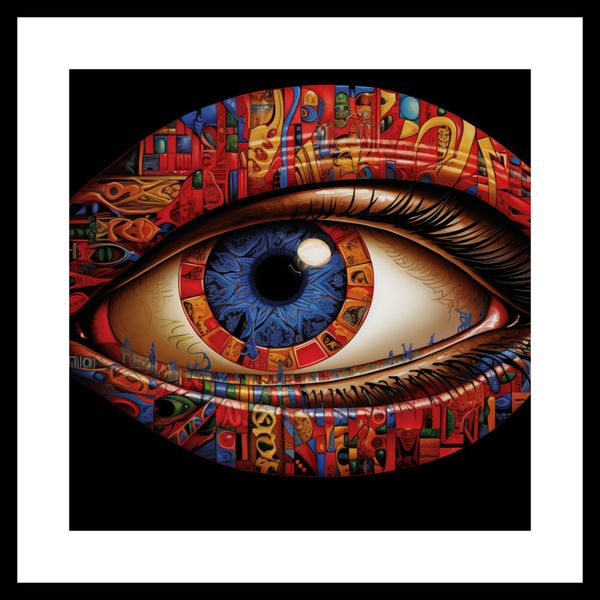 Plakat 40x40cm W Oku Obserwatora zdjęcie 3