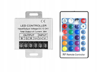 STEROWNIK KONTROLER PILOT DO TAŚM LED RGB