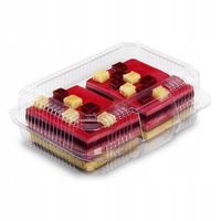 Pudełka cukiernicze 1,75L pojemnik plastikowy na Ciasto Sałatki ALI11 50szt