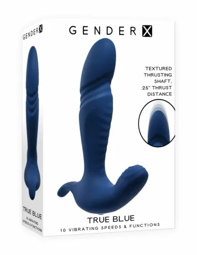 evolved true blue masażer stref intymnych, 10 trybow, niebieski na Arena.pl