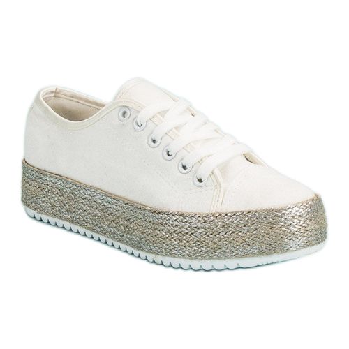 Białe Trampki Espadryle r.39 na Arena.pl