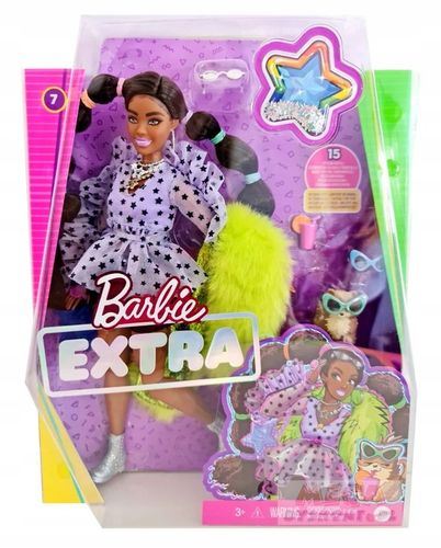 BARBIE EXTRA MODA - LALKA - OPASKA DO WŁOSÓW BOBBLE - GRN27 GXF10 na Arena.pl