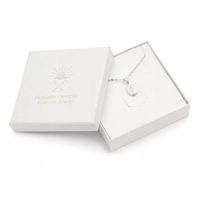 ŁAŃCUSZEK SREBRNY SINGAPUR 925 CUDOWNY MEDALIK KOMUNIA 45CM