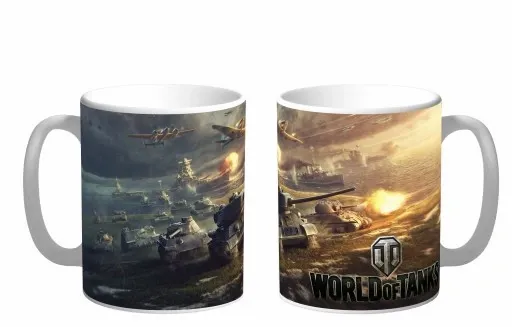 Kubek World of Tanks War Thunder + IMIĘ i KARTONIK zdjęcie 1