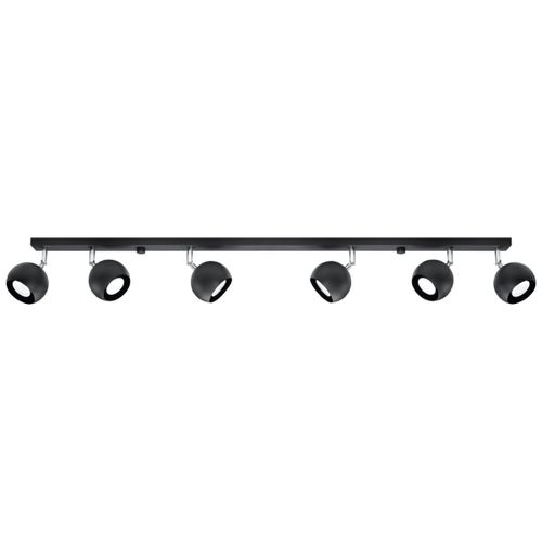 Plafon OCULARE 6L czarny na Arena.pl