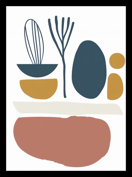 Plakat 40x55cm Stylowa Roślinność zdjęcie 2