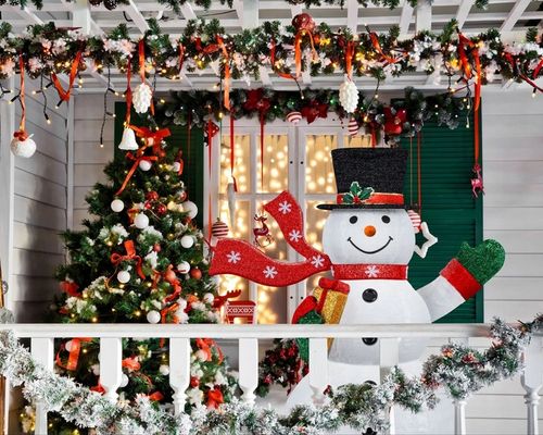 BAŁWAN ŚWIECĄCY LED 120CM FIGURA ŚWIĄTECZNA KESSER IP44 ZEWNĘTRZNY na Arena.pl