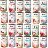 mokra karma dla psa brit pate & meat beef i mix smaków 400 g bezzbożowa