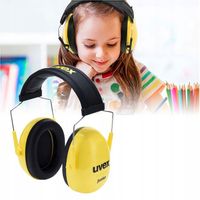 Nauszniki Ochronniki Słuchu Słuchawki Wygłuszające dla Dzieci UVEX K JUNIOR