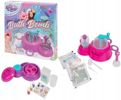 BATH BOMB ZESTAW DO TWORZENIA KUL KĄPIELOWYCH 10 KUL 4 KOLORY na Arena.pl