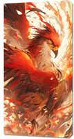 Obraz 50x100cm Feniks: Odrodzenie