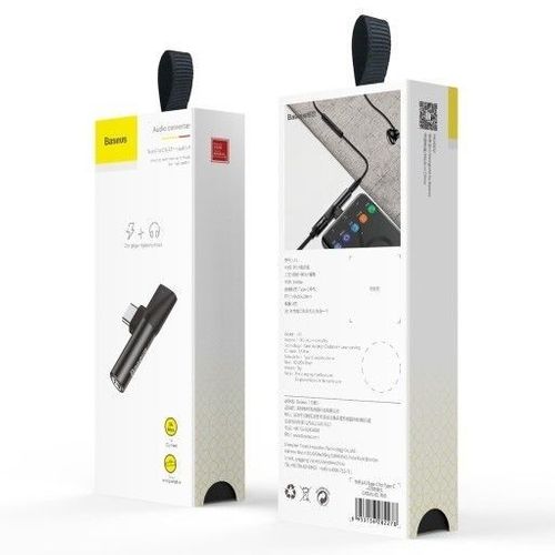 BASEUS adapter typ C do mini Jack 3.5mm USB C na Arena.pl