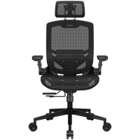 cougar speeder one gaming chair, black