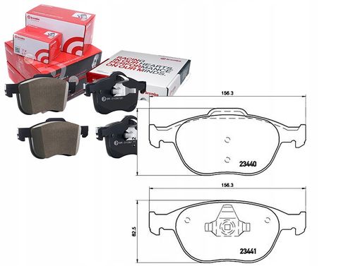 KLOCKI HAM FORD TRANSIT CONNECT BREMBO na Arena.pl