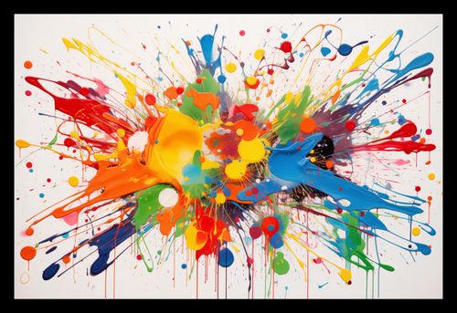 Plakat 30x20cm Eksplozja Kreatywności na Arena.pl