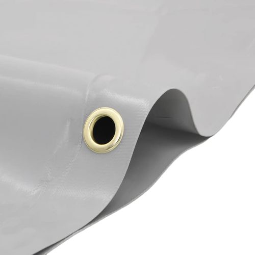 Plandeka, szara, 5x8 m, 650 g/m² na Arena.pl