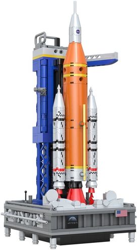 KLOCKI CADA ZESTAW NASA RAKIETA KOSMICZNA PROGRAM ARTEMIS SLS 659 ELEMENTÓW na Arena.pl