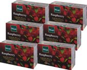 (x6) DILMAH Herbata Owocowa o Smaku Malinowym 20tb