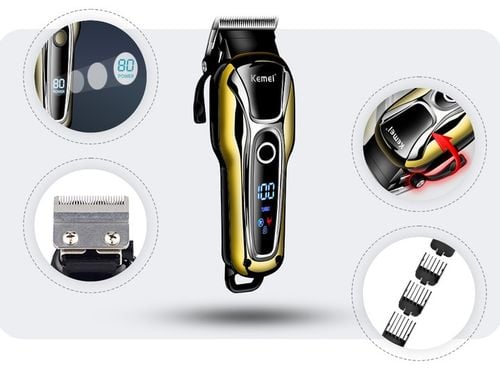 PROFESJONALNA MASZYNKA DO STRZYŻENIA WŁOSÓW BRODY BEZPRZEWODOWA na Arena.pl