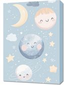 Obraz 50x70cm Wzory dla Dzieci, Dziewczynki i Chłopca -  Księżyc