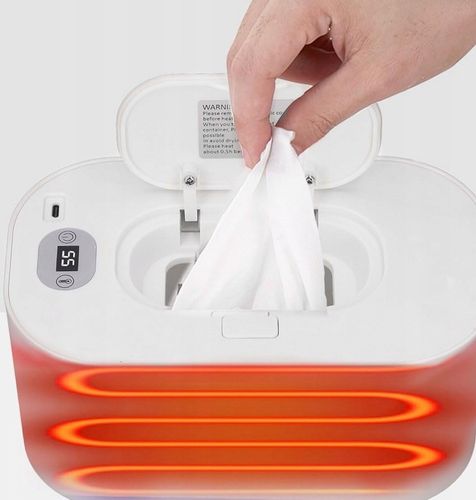 PODGRZEWACZ DO CHUSTECZEK USB PUDEŁKO NA CHUSTECZKI NAWILŻANE MOKRE na Arena.pl
