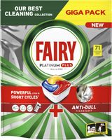 Fairy Platinum Plus All In One Tabletki do zmywarki Cytryna 71 szt Lemon
