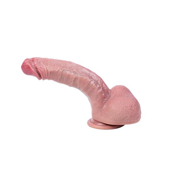 Flexible Silicone Dildo Hyper Realistic Dildo 21 Cm zdjęcie 6