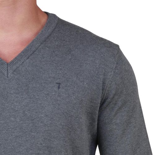 Trussardi sweter męski szary S na Arena.pl