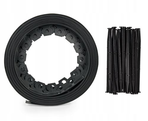 Zestaw obrzeży trawnikowych EASY BORDER KOTWY 10m na Arena.pl