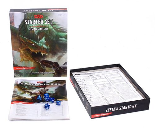 Gra Dungeons&Dragons Zestaw startowy na Arena.pl