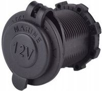 Gniazdo zapalniczki samochodowej i do łodzi 12V 24V hermetyczne