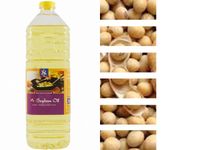 Olej sojowy z białej soi do smażenia pieczenia sałatek golden turtle 1l