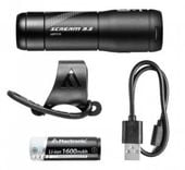 lampa rowerowa przednia scream 3.2 600lm ładowalna - la-abf0165