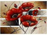 50X70CM POLNE MAKI OBRAZ POKOJU DREWNINE