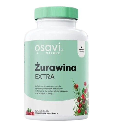 # OSAVI Żurawina EXTRA (60 kaps.) zdjęcie 1