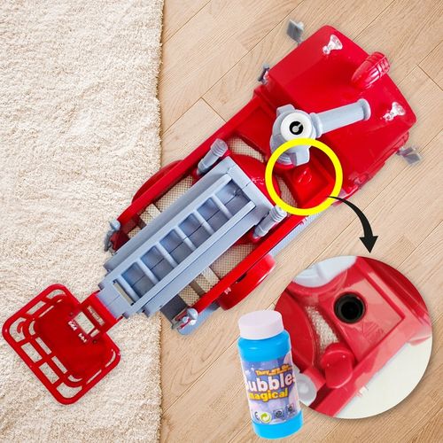 WÓZ STRAŻACKI NA BAŃKI MYDLANE STRAŻ POŻARNA EDEK AUTO DO BANIEK SAMOCHÓD na Arena.pl