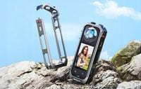 Puluz Metalowa Obudowa Ochronna Z Osłoną Obiektywu Do Kamery Insta360 X5