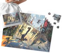 PUZZLE TRADYCYJNE - DLA FANA MAGII WZORY Z BAJEK I GIER 96EL + WORECZEK