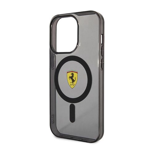 Ferrari Translucent MagSafe - Etui iPhone 14 Pro (Czarny) na Arena.pl