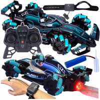 Samochód AUTO RC Zdalnie Sterowany 2 Piloty Gestem Ręki + Dym Stator Z979